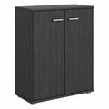 CARO-Möbel Sideboard Tommy in Esche Grau mit Einlegeboden und Doppeltüren