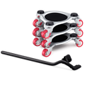Robuster Möbellift mit rutschfestem Karbonstahl, ideal für schwere Möbel wie Schränke, Kühlschränke und Sofas