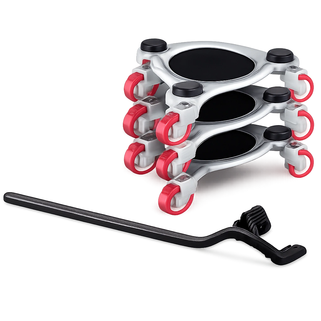 Robuster Möbellift mit rutschfestem Karbonstahl, ideal für schwere Möbel wie Schränke, Kühlschränke und Sofas