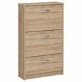 Moderner FMD Schuhschrank aus Eiche - Kompakt und Stilvoll 58.5 x 104.5 x 17 cm