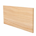 Cabilock Rechteckige Holzplatte für DIY-Möbel in 40x20 cm mit Vielseitiger Nutzung und Klassischem Design