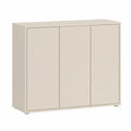 Moderner Schuhschrank in Kaschmir Beige mit 3 Türen